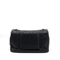 CHANEL XXL CLASSIC TRAVEL FLAP CALFSKIN BLACK RUTHENIUM HARDWARE