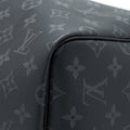 LOUIS VUITTON KEEPALL 55 WITH SHOULDER STRAP MONOGRAM ECLIPSE CANVAS SHW