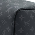 LOUIS VUITTON KEEPALL 55 WITH SHOULDER STRAP MONOGRAM ECLIPSE CANVAS SHW