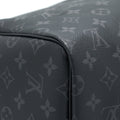 LOUIS VUITTON KEEPALL 55 WITH SHOULDER STRAP MONOGRAM ECLIPSE CANVAS SHW