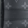 LOUIS VUITTON KEEPALL 55 WITH SHOULDER STRAP MONOGRAM ECLIPSE CANVAS SHW