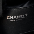 CHANEL MINI 25 BAG METALLIC GRAINED CALFSKIN SILVER SHW (MICROCHIP)