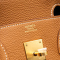 HERMES BIRKIN 30 TOGO GOLD GHW