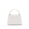 LOUIS VUITTON CAPUCINES BB BRUME GREY GOLD HARWARE WITH ABALONE-SHELL