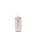 LOUIS VUITTON CAPUCINES BB BRUME GREY GOLD HARWARE WITH ABALONE-SHELL
