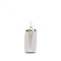 LOUIS VUITTON CAPUCINES BB BRUME GREY GOLD HARWARE WITH ABALONE-SHELL