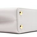 LOUIS VUITTON CAPUCINES BB BRUME GREY GOLD HARWARE WITH ABALONE-SHELL