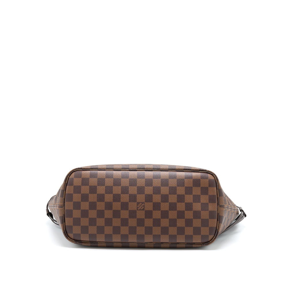 LOUIS VUITTON NEVERFULL MM DAMIER EBENE CHERRY GHW