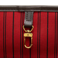 LOUIS VUITTON NEVERFULL MM DAMIER EBENE CHERRY GHW