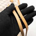 LOUIS VUITTON NEVERFULL MM DAMIER AZUR GHW