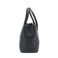CHANEL CERF TOTE BAG GRAINED CALFSKIN BLACK GHW