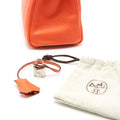 Hermes Kelly 32 Orange Poppy Clemance Leather SHW