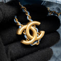 CHANEL SMALL 25 BAG WASHED DENIM LIGHT BLUE GHW (MICROCHIP)