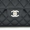 CHANEL CLASSIC SMALL DOUBLE FLAP CAVIAR