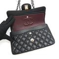 CHANEL CLASSIC SMALL DOUBLE FLAP CAVIAR