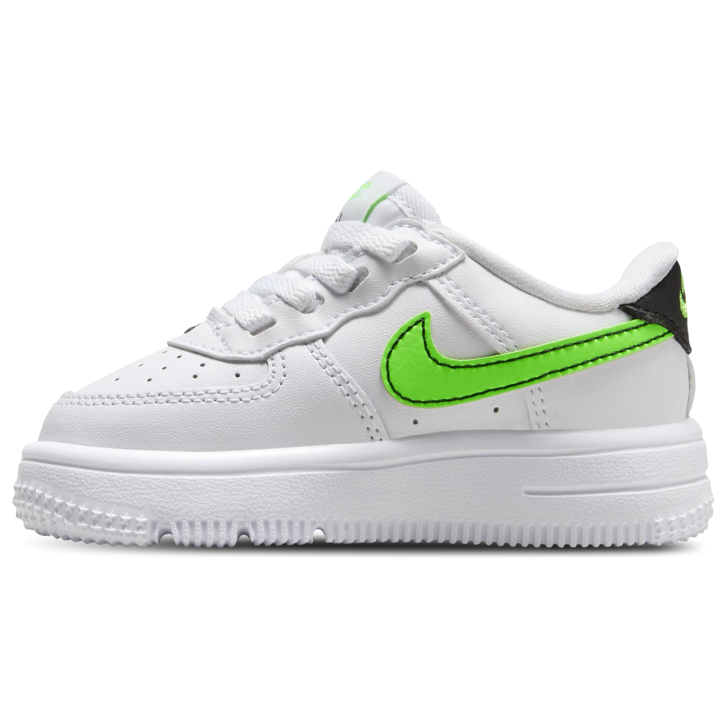 Nike Air Force 1 Low EasyOn - Boys' Toddler - White/Green Strike/Black