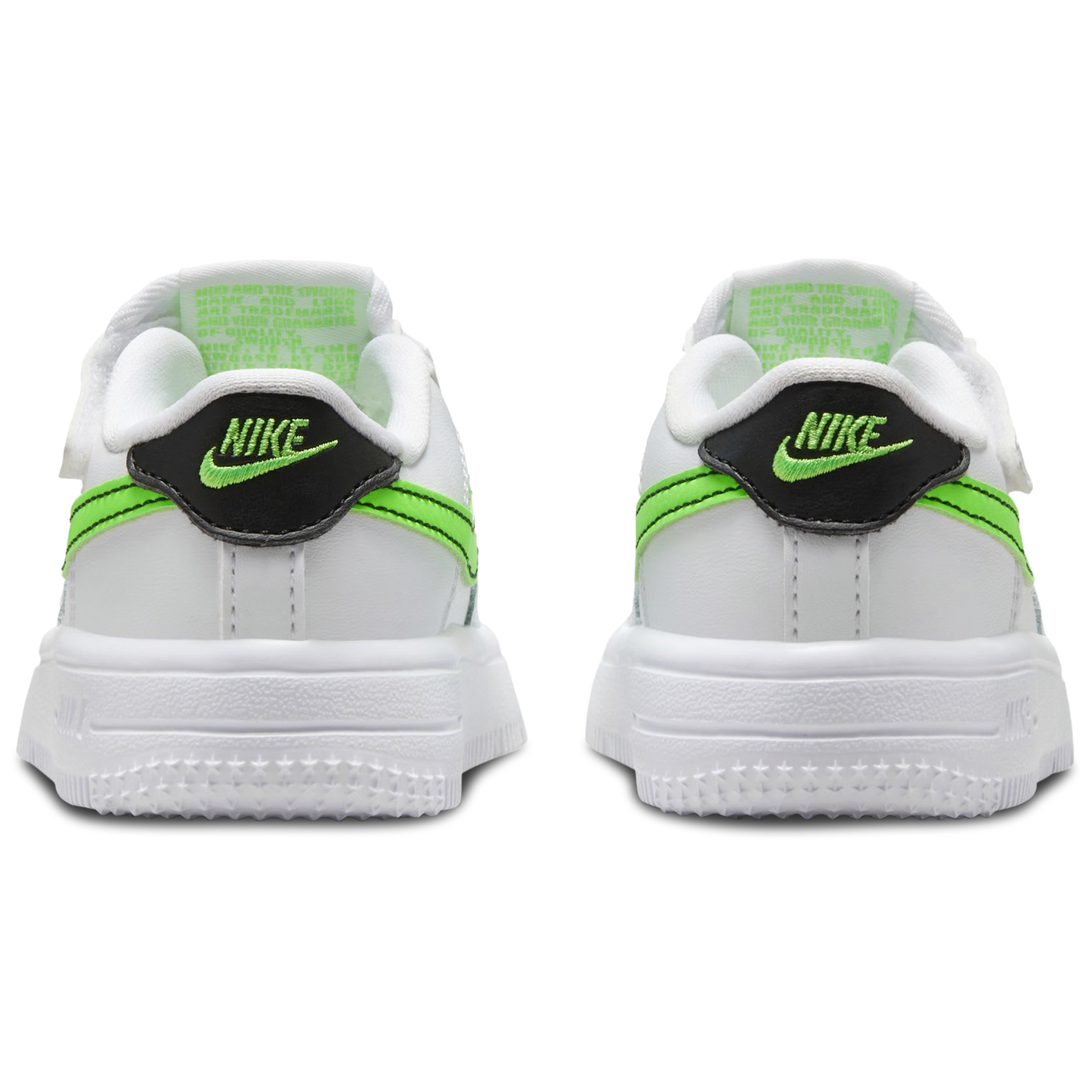 Nike Air Force 1 Low EasyOn - Boys' Toddler - White/Green Strike/Black