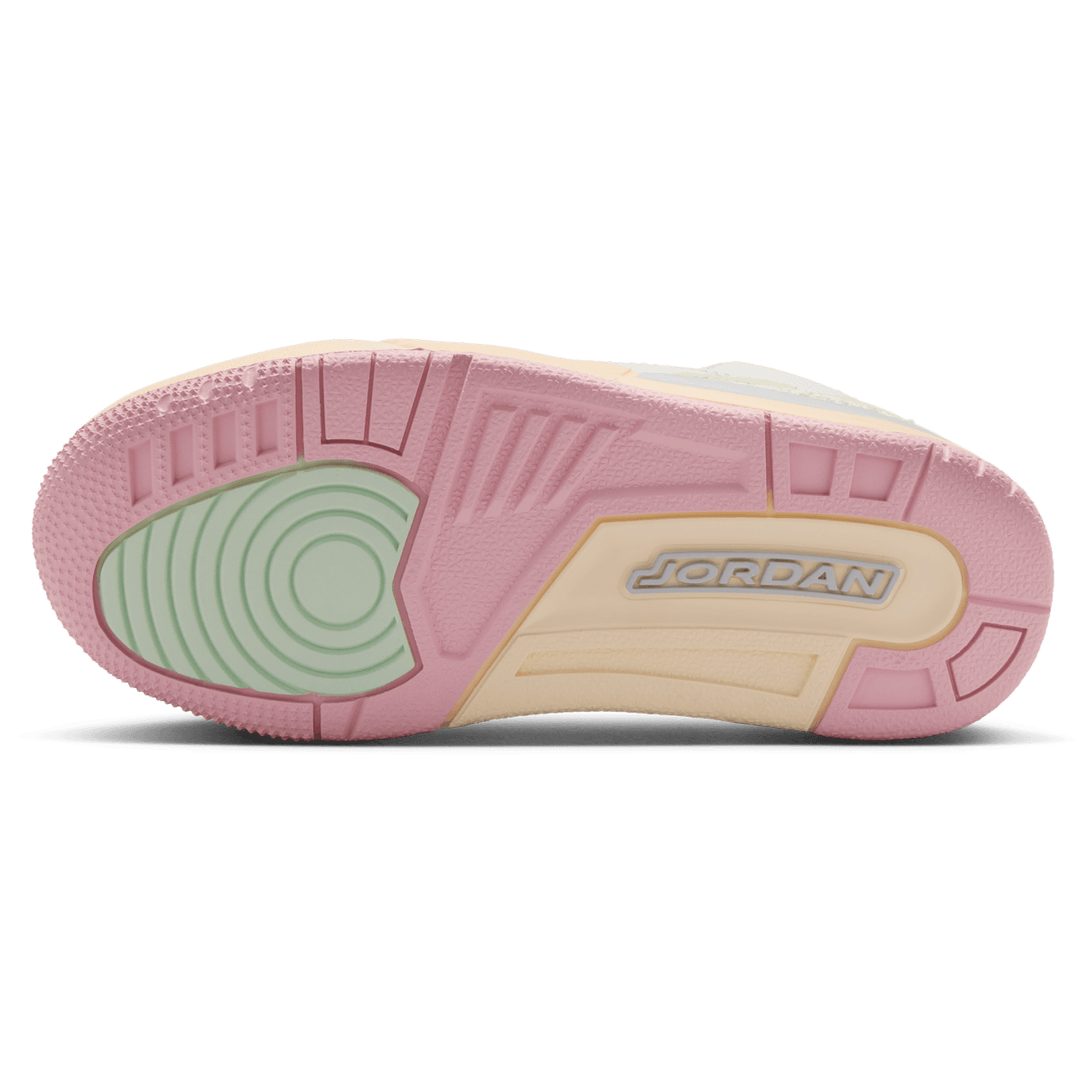 Jordan Retro 3 - Boys' Preschool - Pink/Green/White