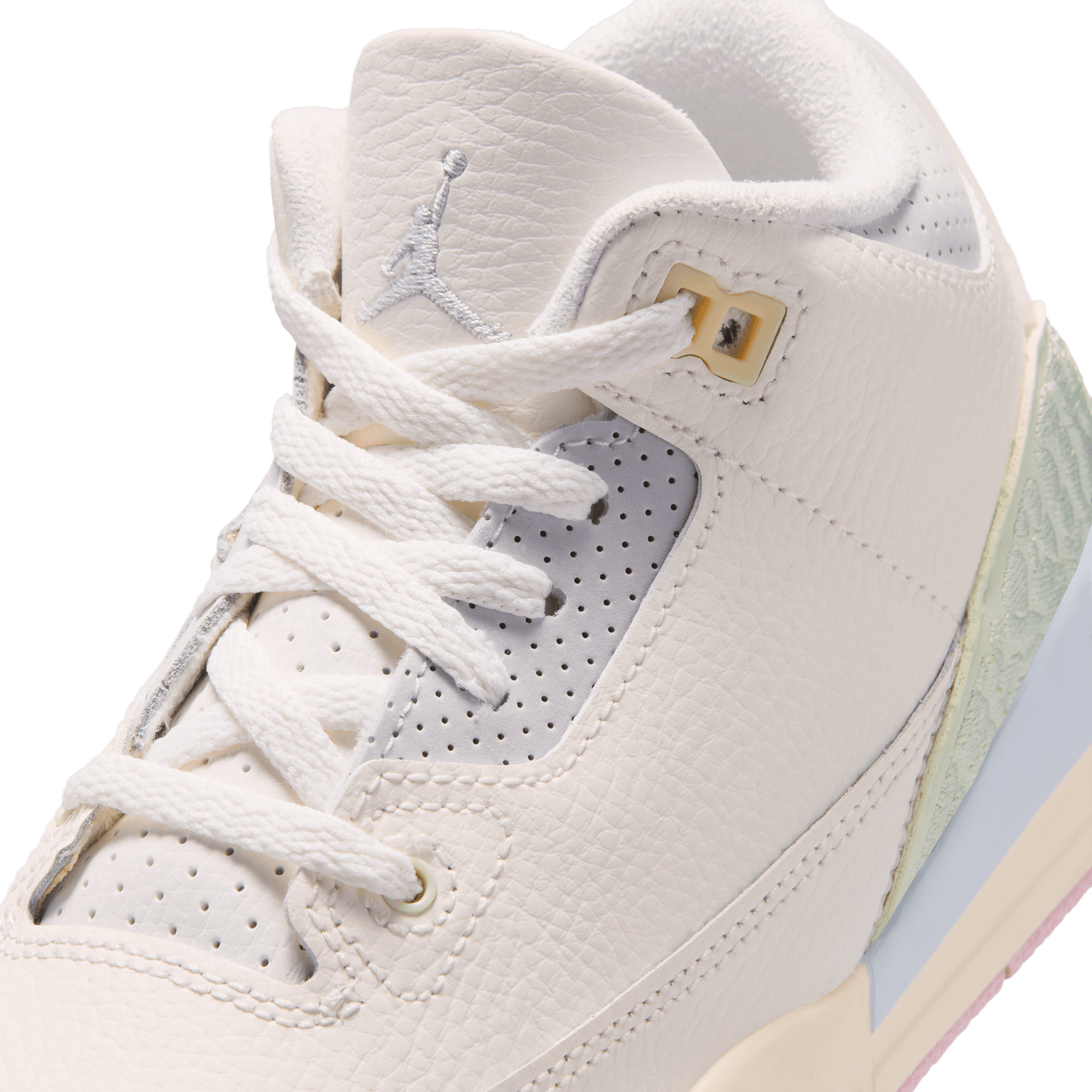 Jordan Retro 3 - Boys' Preschool - Pink/Green/White
