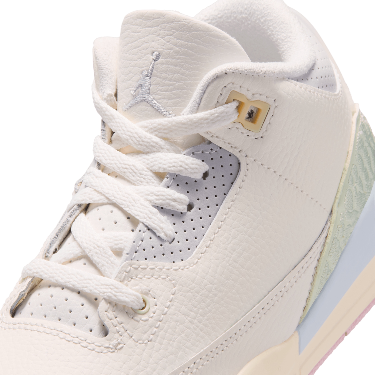 Jordan Retro 3 - Boys' Preschool - Pink/Green/White