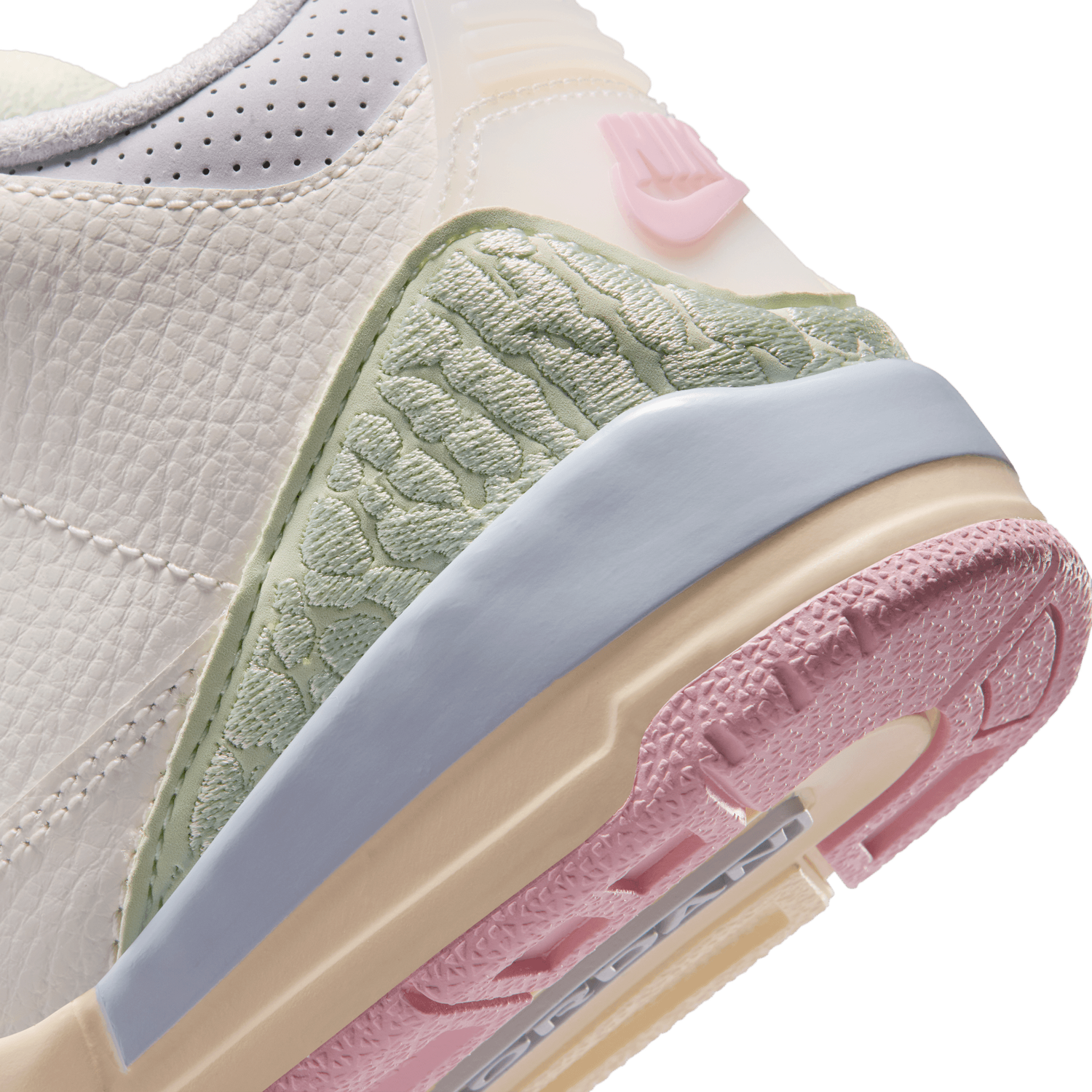Jordan Retro 3 - Boys' Preschool - Pink/Green/White