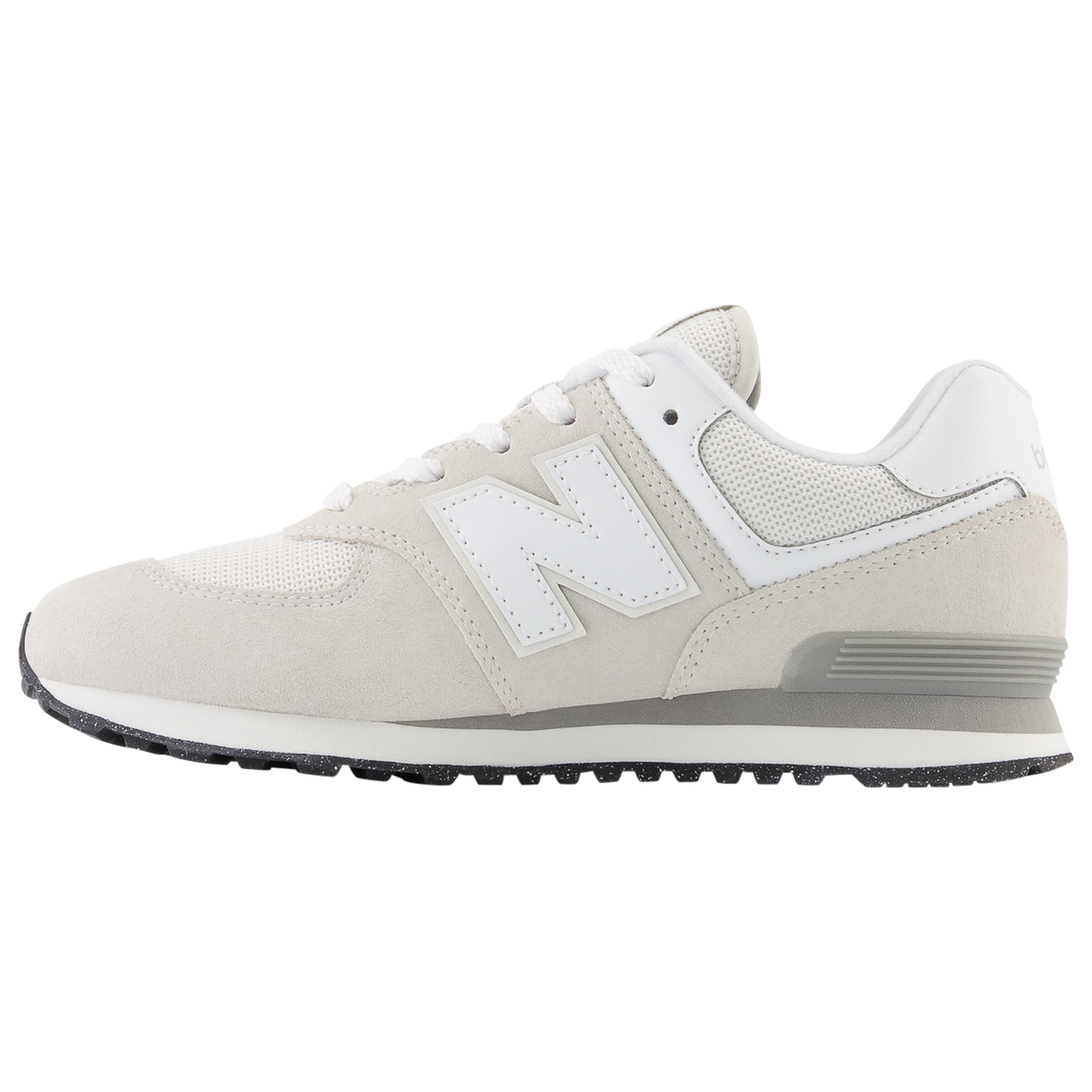 New Balance 574 - Boys' Grade School - White/Grey
