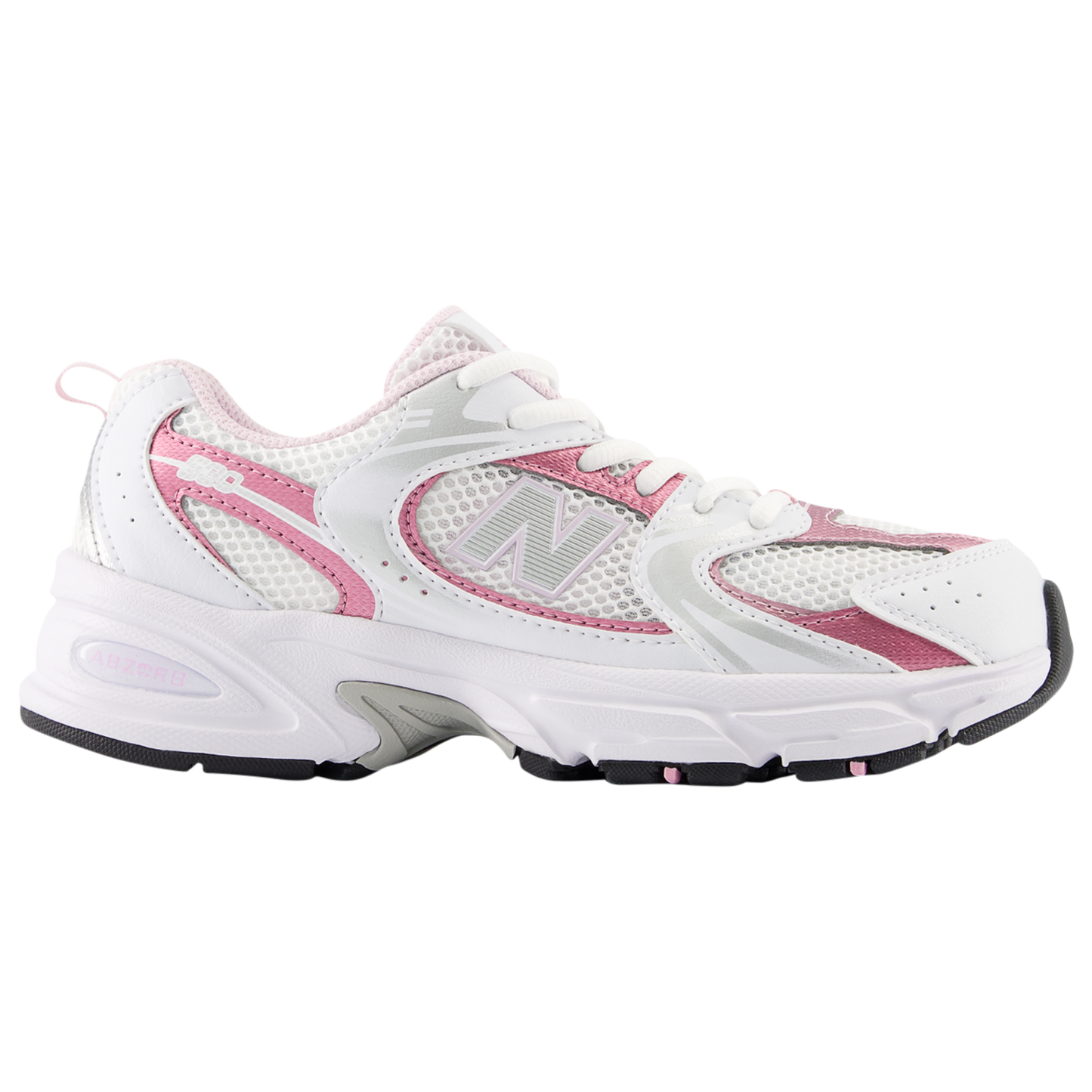 New Balance 530 - Girls' Grade School - White/Pink/Silver