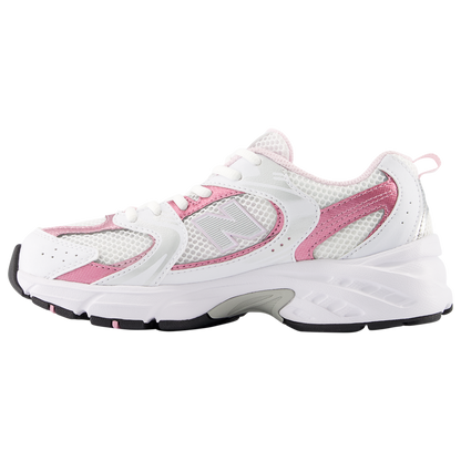 New Balance 530 - Girls' Grade School - White/Pink/Silver