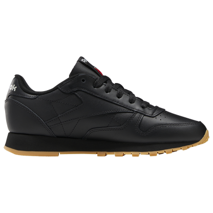 Reebok Classic Leather - Women's - Black/Grey