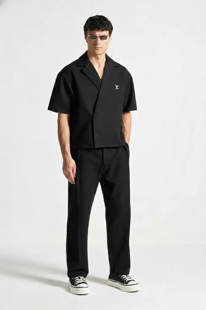 Boxy-twill-double-breasted-shirt-cream