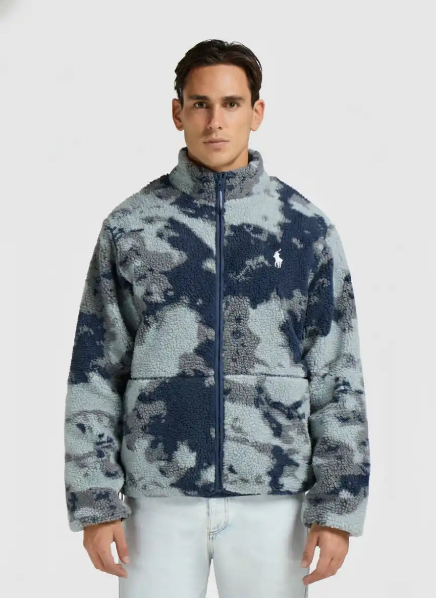 Teddy Tape Jacket - White Sand