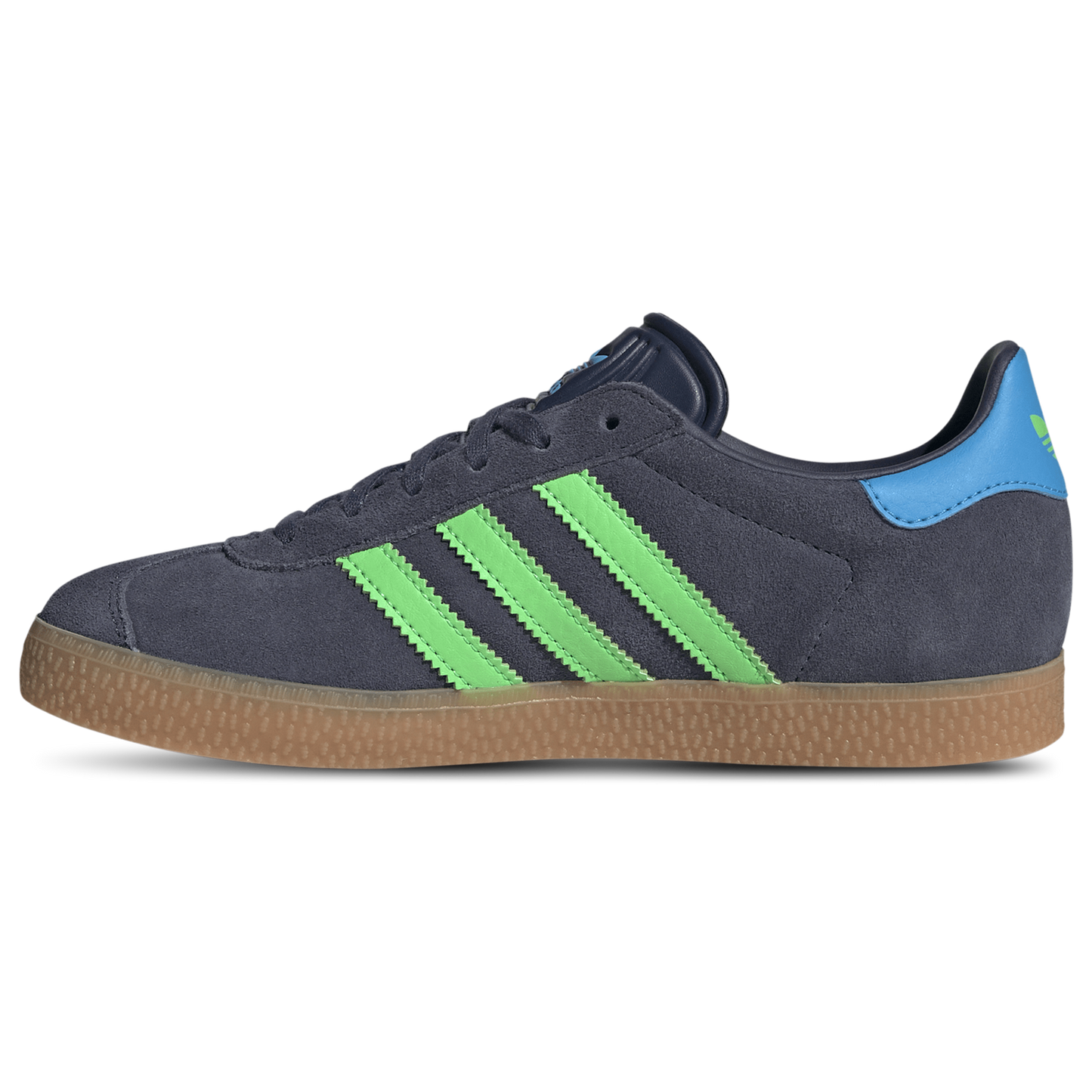 adidas Originals Gazelle - Boys' Grade School - Shadow Navy/Screaming Green/Aquamarine
