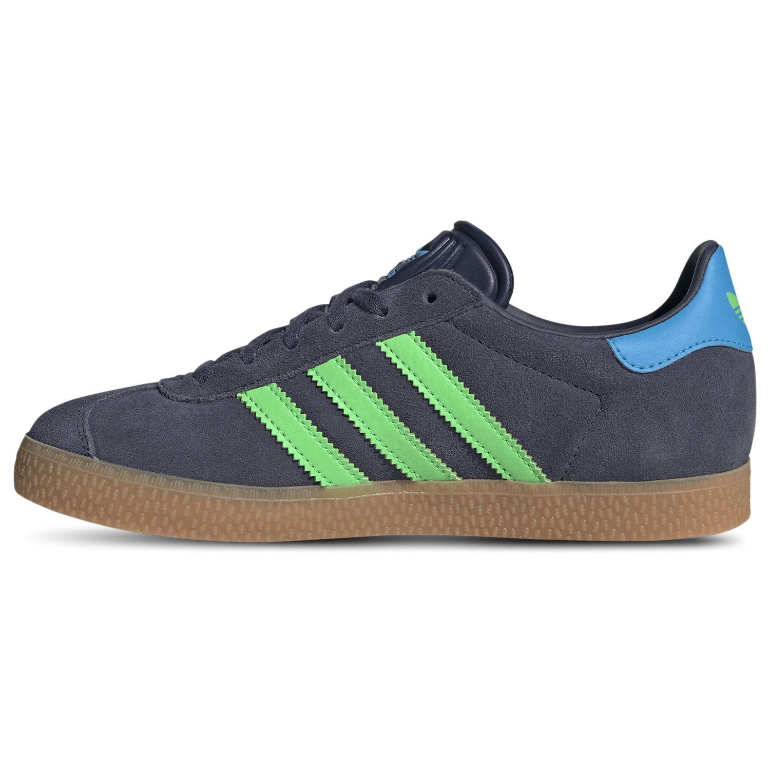adidas Originals Gazelle - Boys' Grade School - Shadow Navy/Screaming Green/Aquamarine