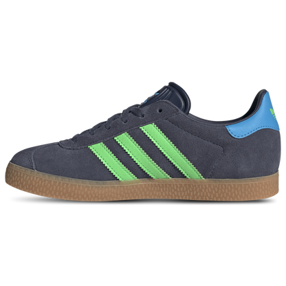 adidas Originals Gazelle - Boys' Grade School - Shadow Navy/Screaming Green/Aquamarine
