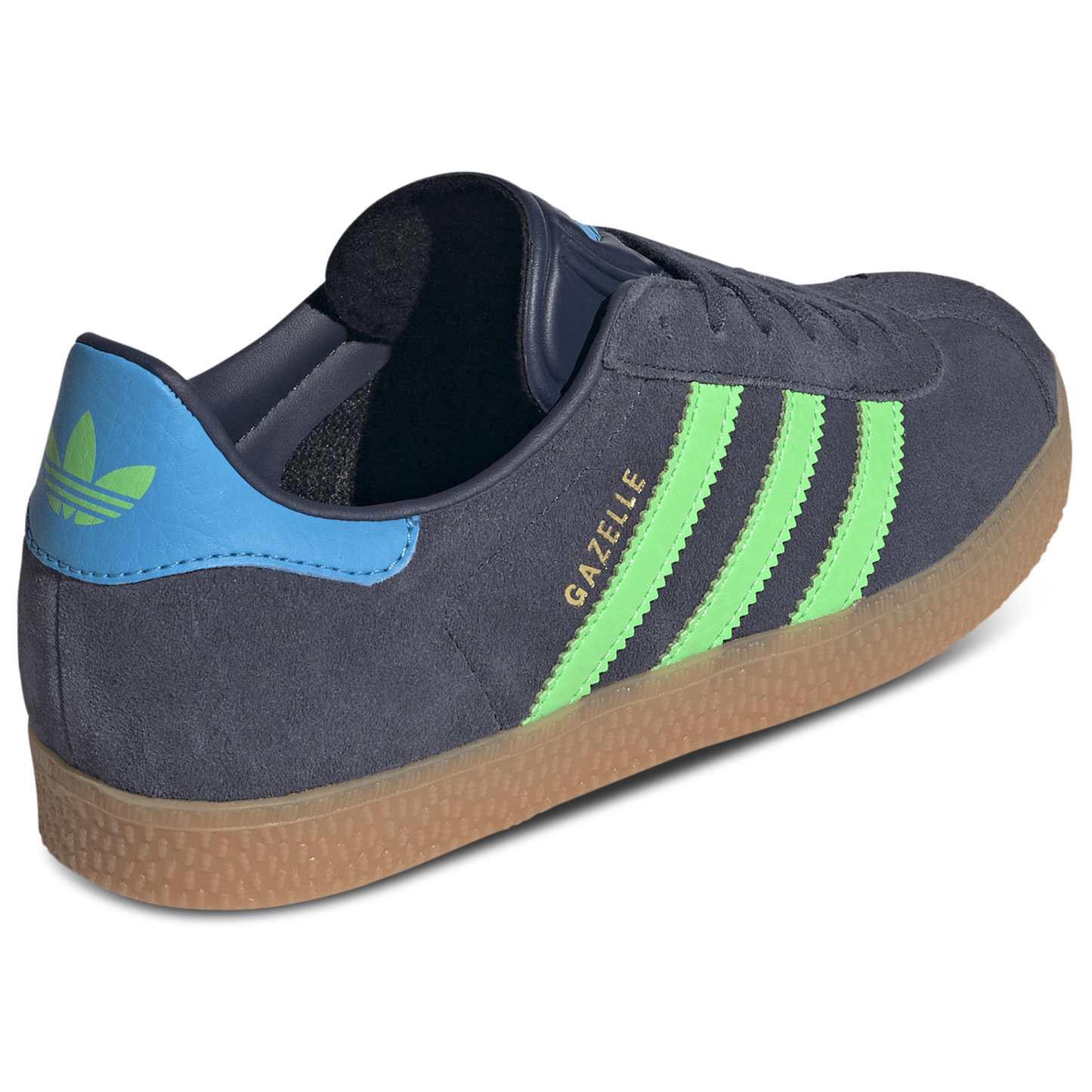 adidas Originals Gazelle - Boys' Grade School - Shadow Navy/Screaming Green/Aquamarine
