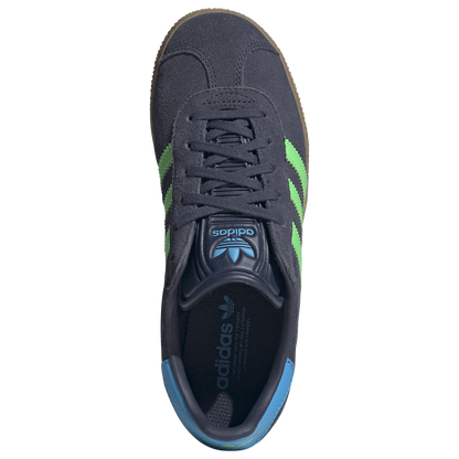 adidas Originals Gazelle - Boys' Grade School - Shadow Navy/Screaming Green/Aquamarine