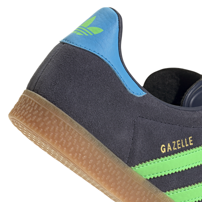 adidas Originals Gazelle - Boys' Grade School - Shadow Navy/Screaming Green/Aquamarine