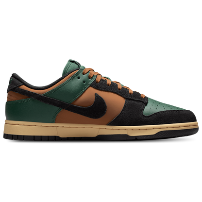 Nike Dunk Low Retro - Men's - Black/Fir/Light British Tan