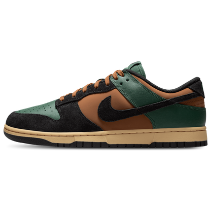 Nike Dunk Low Retro - Men's - Black/Fir/Light British Tan