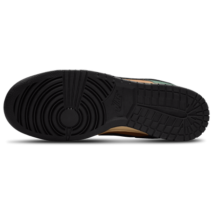 Nike Dunk Low Retro - Men's - Black/Fir/Light British Tan
