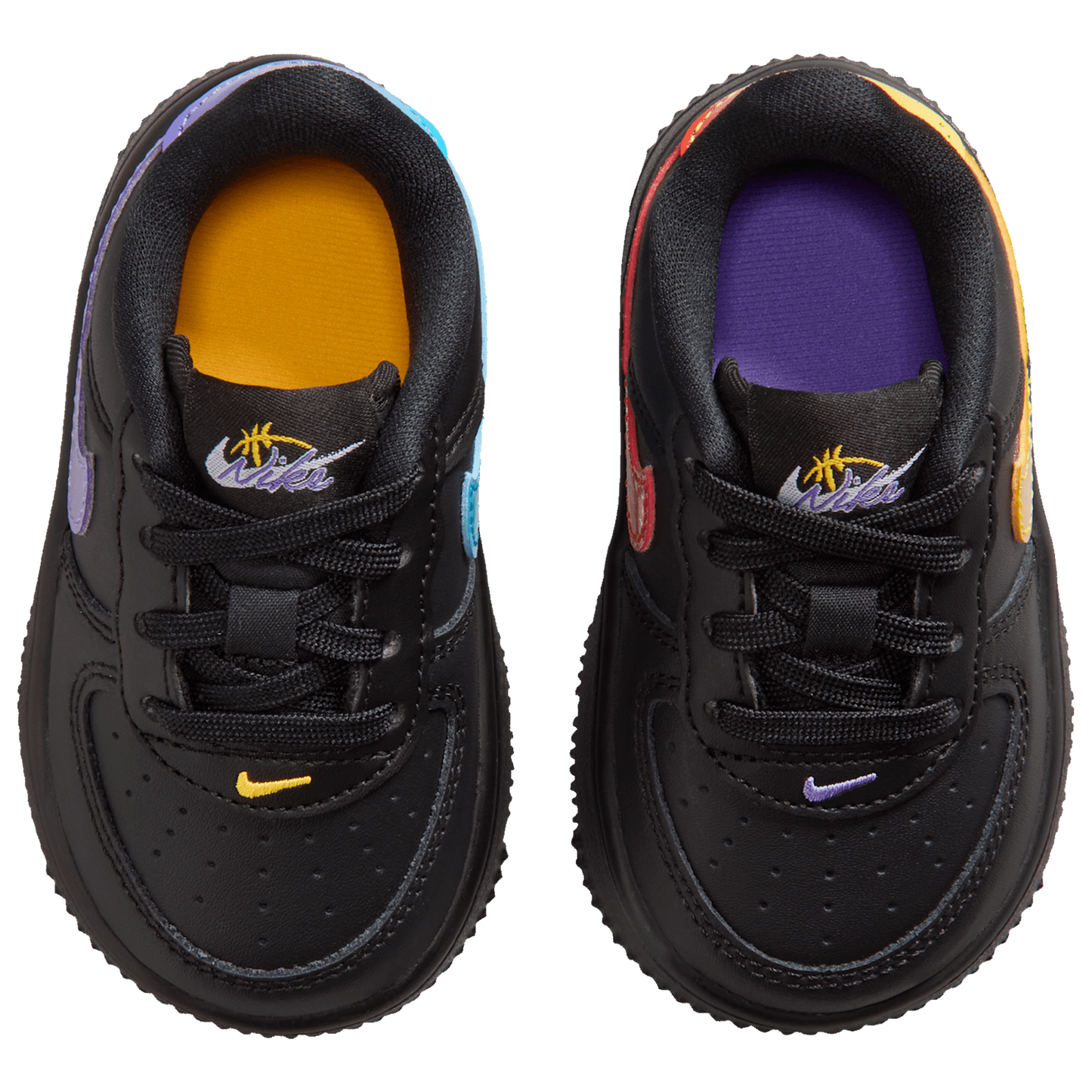 Nike Air Force 1 Low - Boys' Toddler - Purple/Black