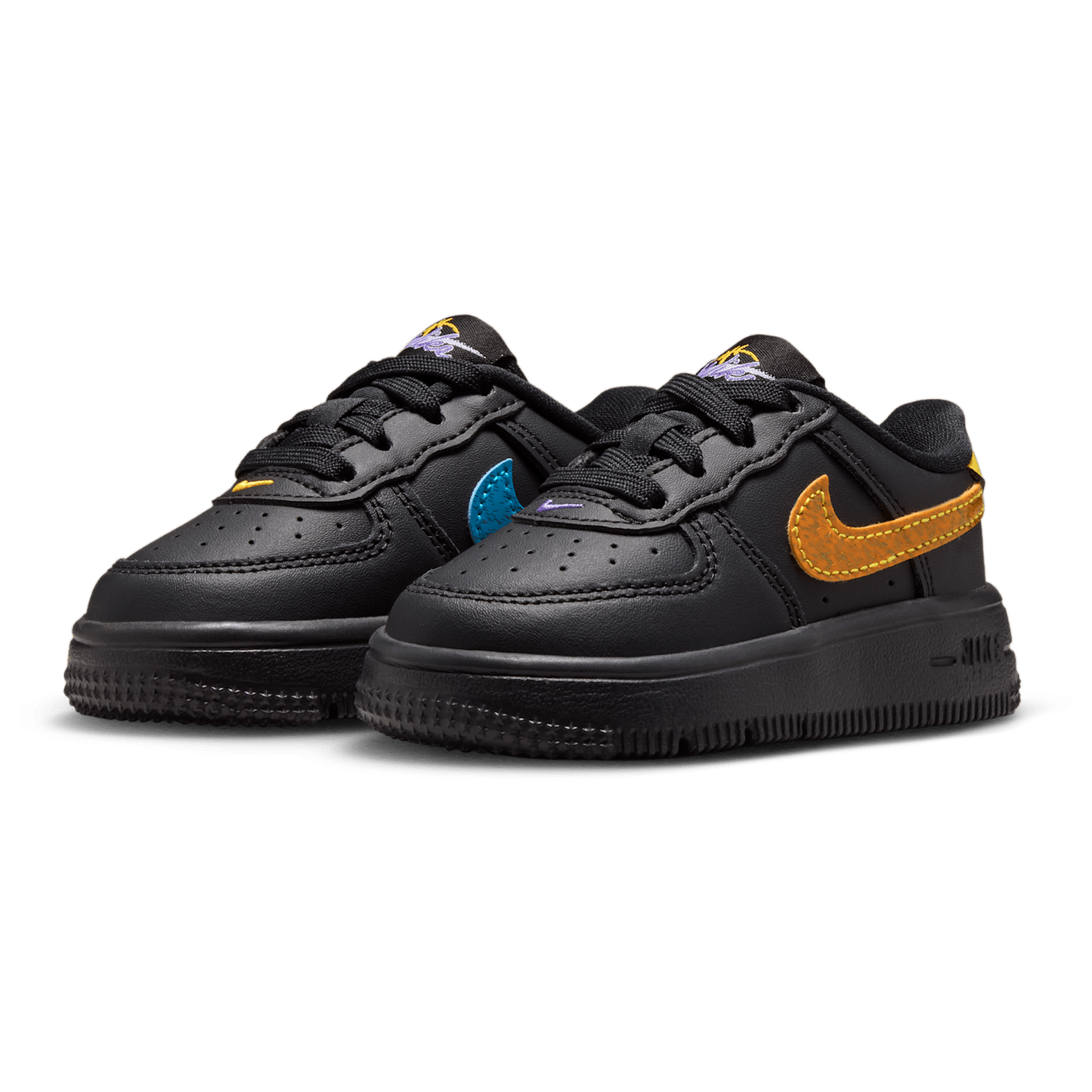 Nike Air Force 1 Low - Boys' Toddler - Purple/Black