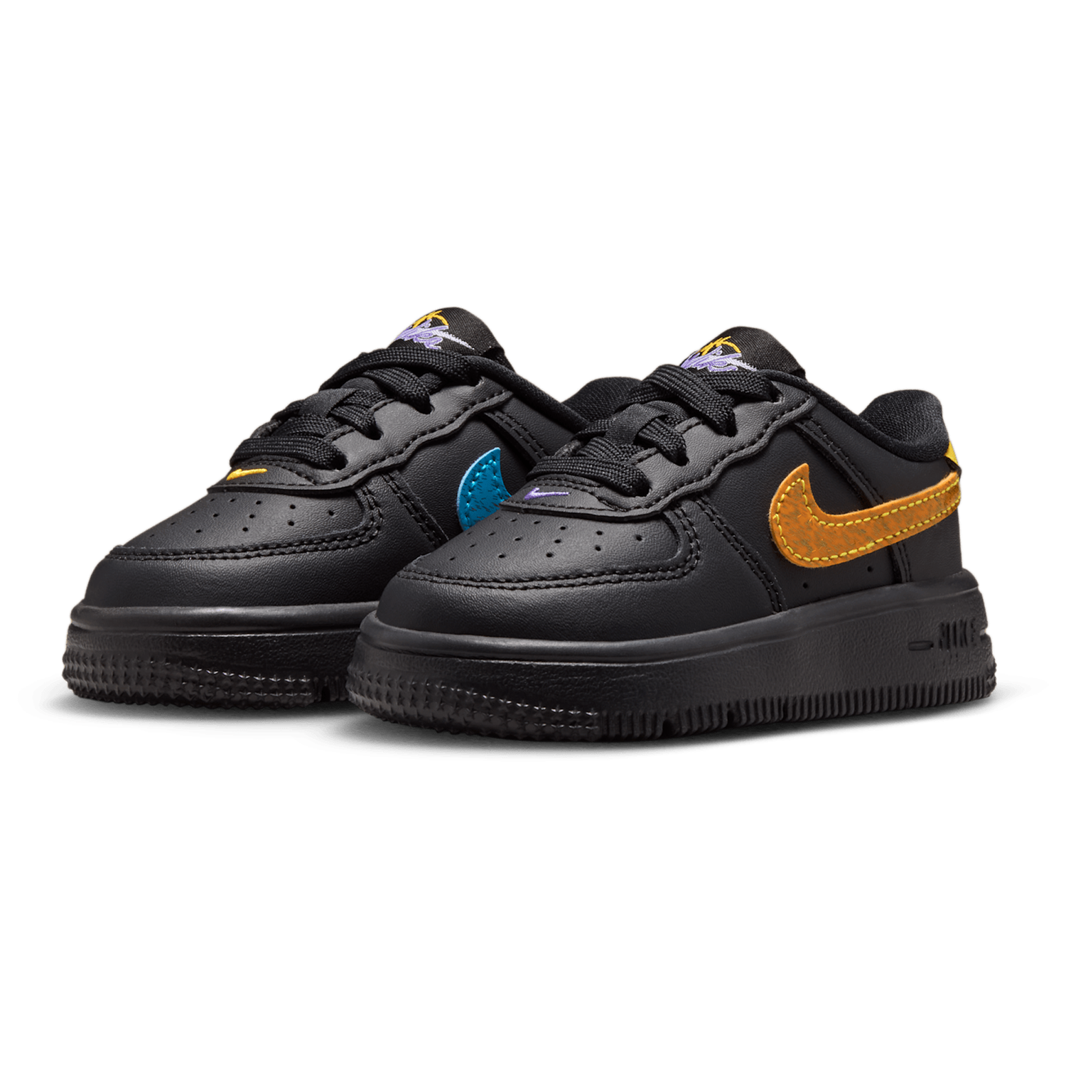 Nike Air Force 1 Low - Boys' Toddler - Purple/Black
