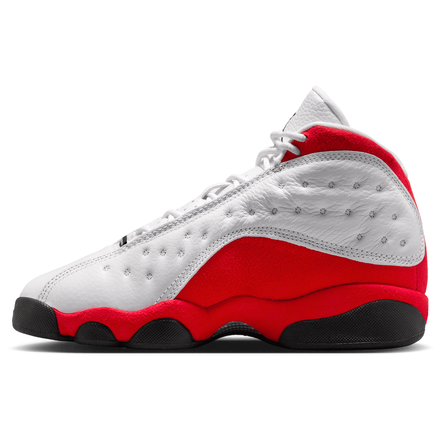 Jordan Retro 13 - Boys' Grade School - White/Black/True Red