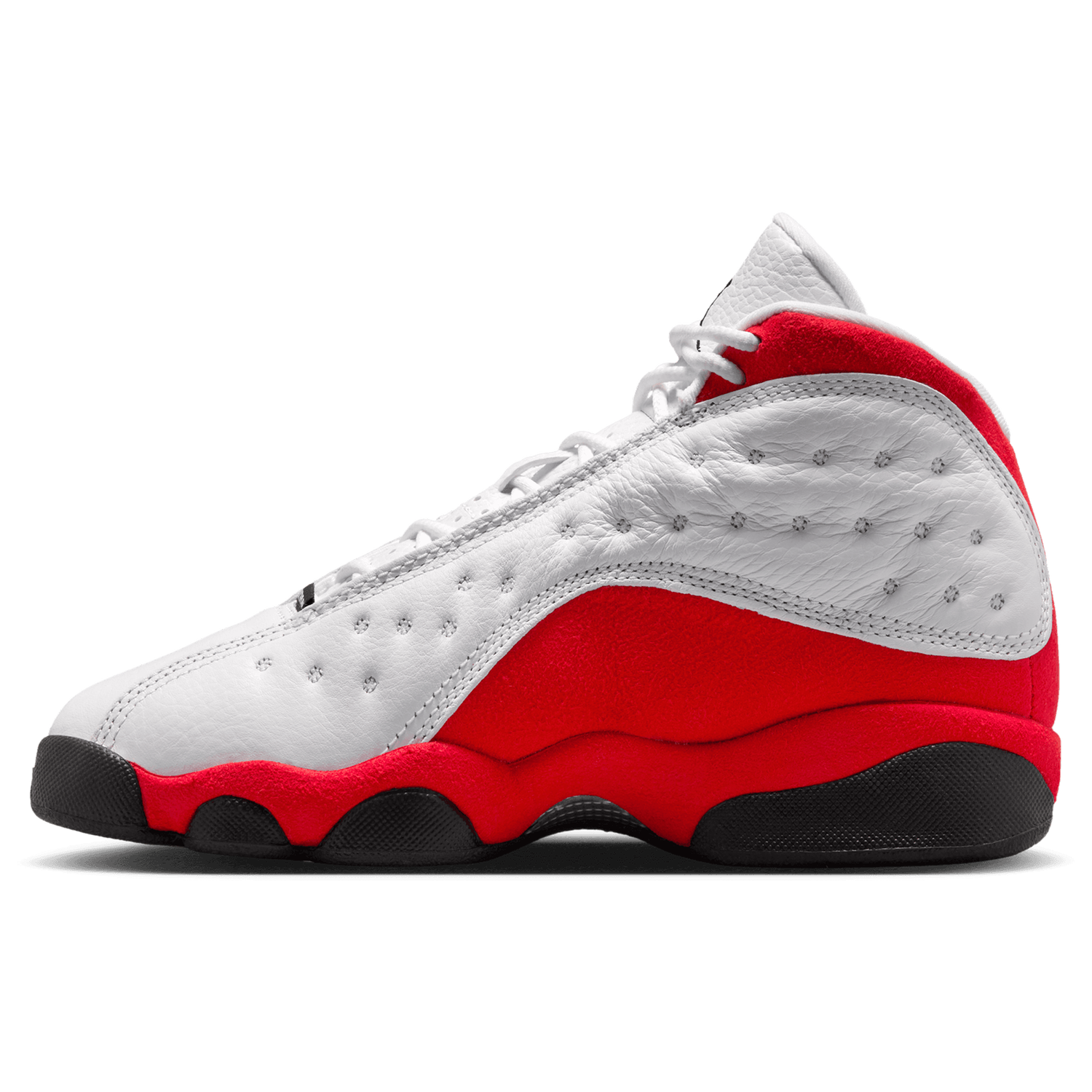 Jordan Retro 13 - Boys' Grade School - White/Black/True Red