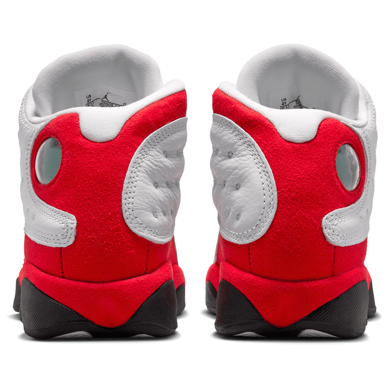 Jordan Retro 13 - Boys' Grade School - White/Black/True Red