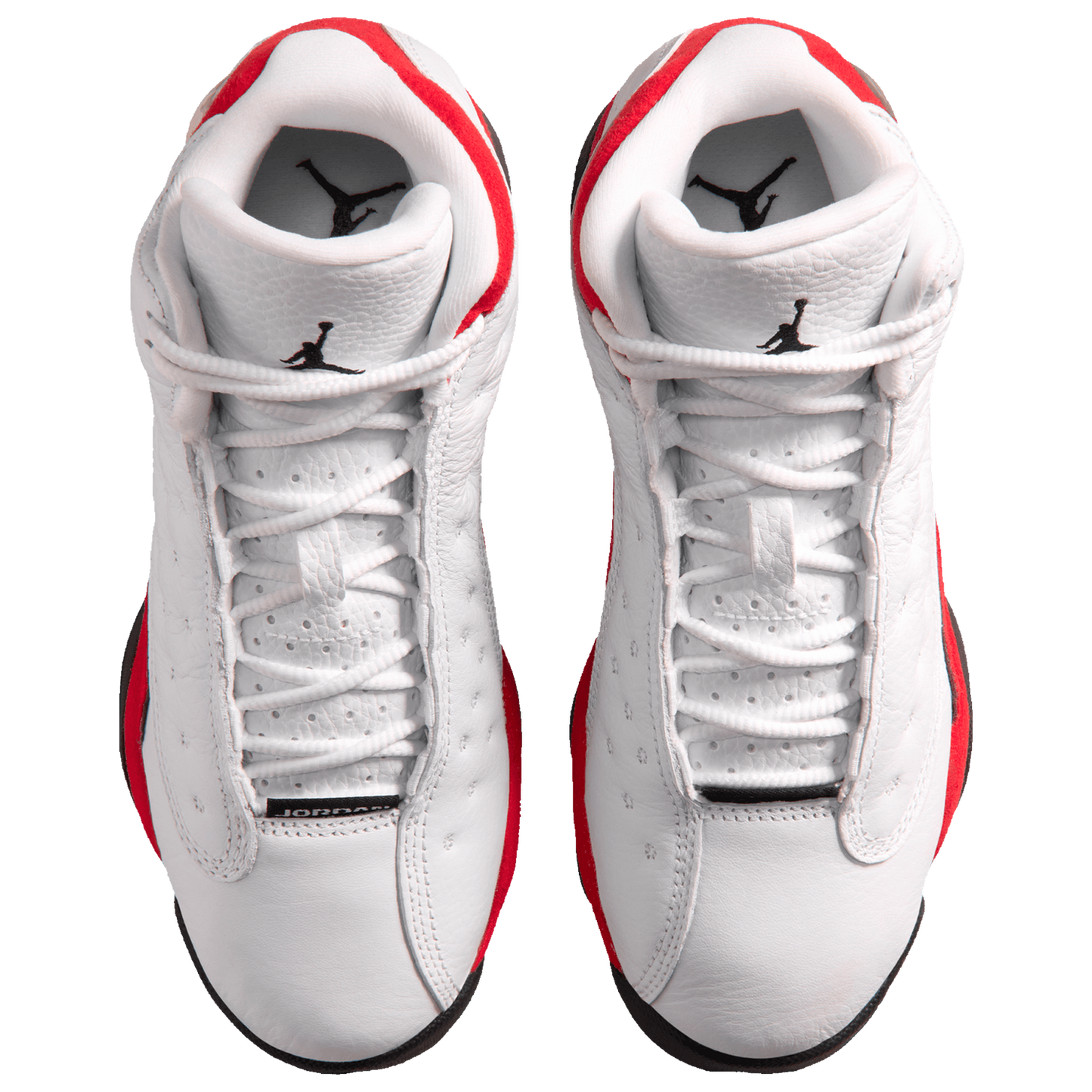 Jordan Retro 13 - Boys' Grade School - White/Black/True Red