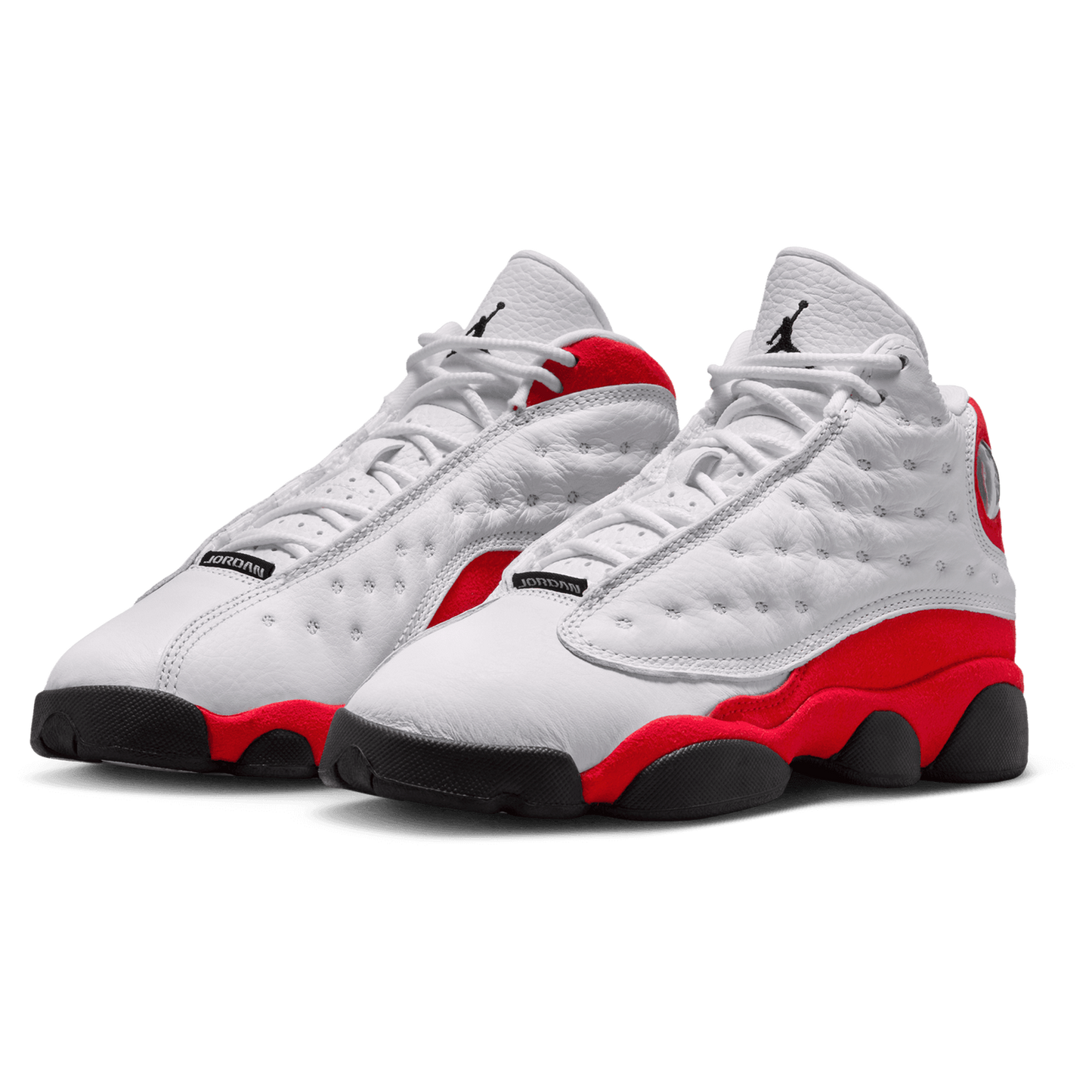 Jordan Retro 13 - Boys' Grade School - White/Black/True Red