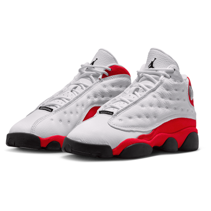 Jordan Retro 13 - Boys' Grade School - White/Black/True Red