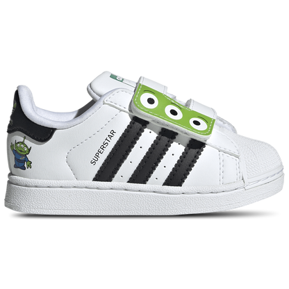 adidas Originals Superstar - Boys' Toddler - Semi Solar Green/Black/White